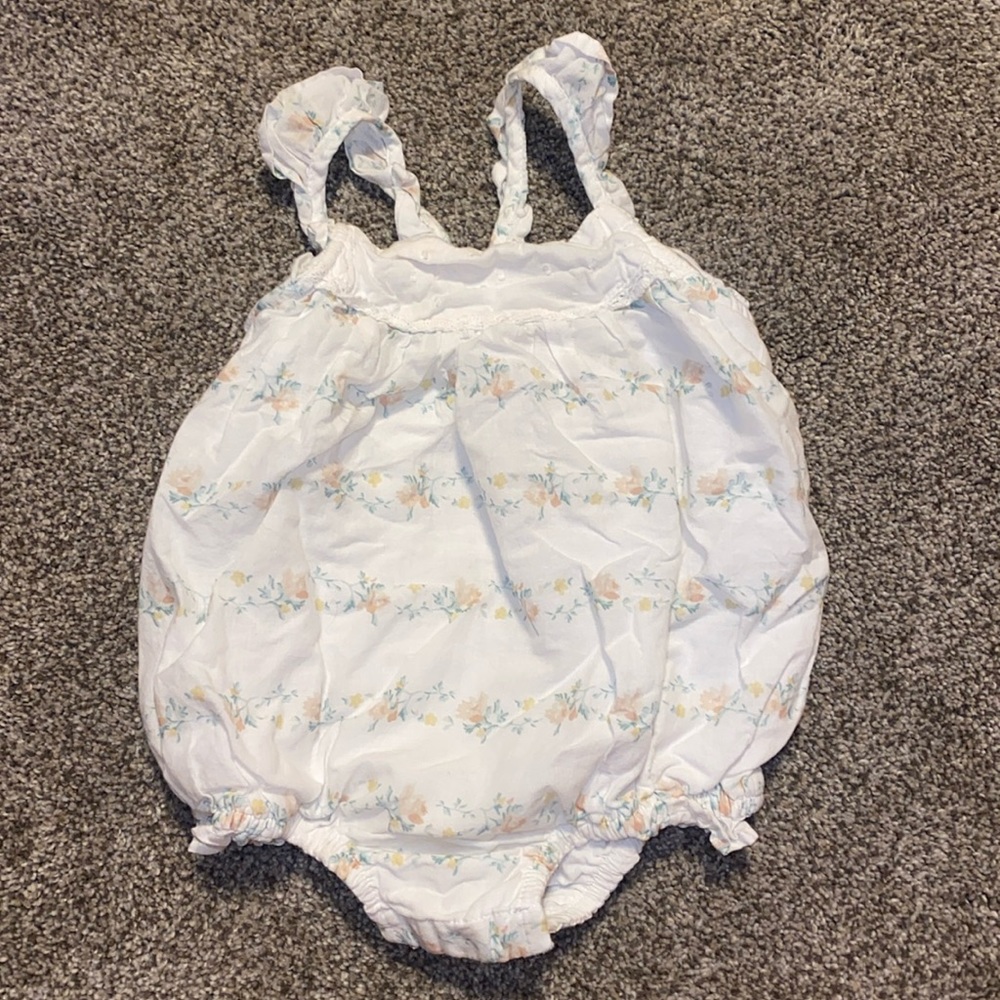 🧡 Buy 1 Get 2 Free! White Spring Outfit with Flower Print